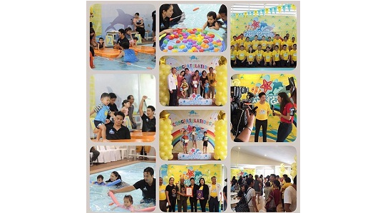 baby swimming family games 2016